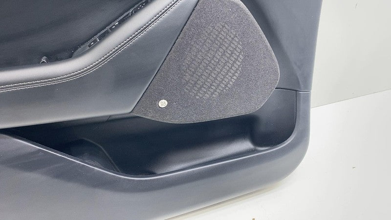 ⭕21-24 Ford Mustang Mach-E Front Driver Side Door Trim Panel Cover Bla