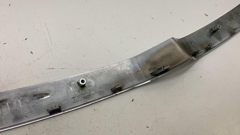 104702200C ⭕ 16-20 Tesla Model X Front Upper Grille Chrome Strip Bright Trim 1047022-00-C