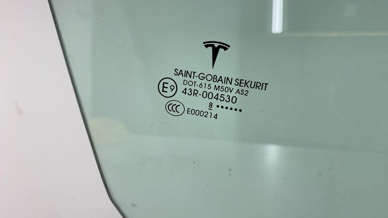 ⭕ 2017-2020 Tesla Model 3 Front Passenger Door Window Glass Right (Sin