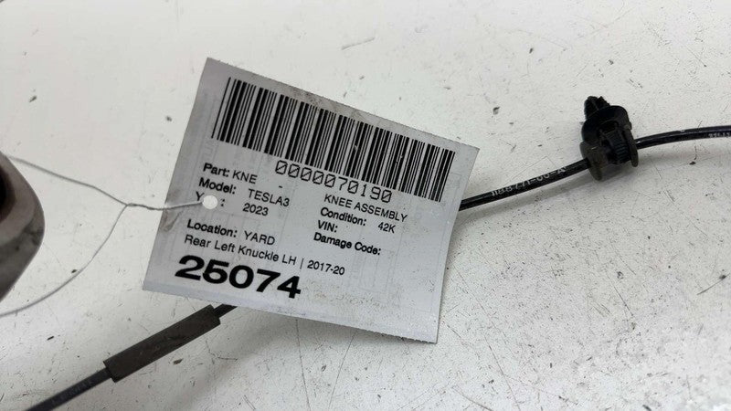 104441100G ⭕ 2017-2023 Tesla Model 3 Rear Left Spindle Knuckle w/ Dust Shield 1044411-00-G