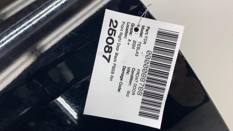 ⭕ 2024 2025 Tesla Model 3 Front Passenger Side Door Shell Panel Right