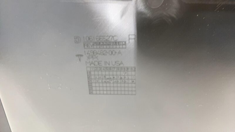 1497295-92-C 2020-2023 Tesla Model Y MY Front Passenger Side Door Panel Trim Card White Right