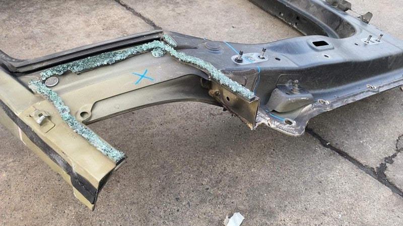 1917291-ST-A 2024-2025 Tesla Cybertruck Driver Body Side Outer Structural Frame Left LH Assy