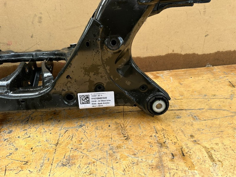 110355700A ⭕ 2017-2023 Tesla Model 3 M3 Rear Subframe Cradle Crossmember Assy 1103557-00-A