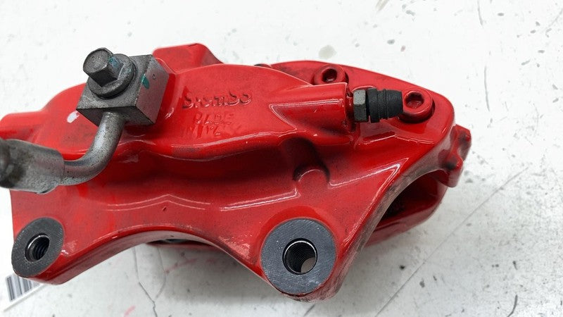 ⭕ 2012-2015 Tesla Model S Rear Driver Side Caliper Red w/ Brake Hose L