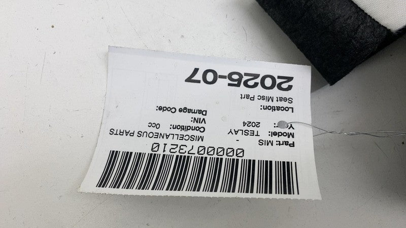 ⭕ 2020-2024 Tesla Model Y 3 Front Left Lower Seat Cushion White Assemb