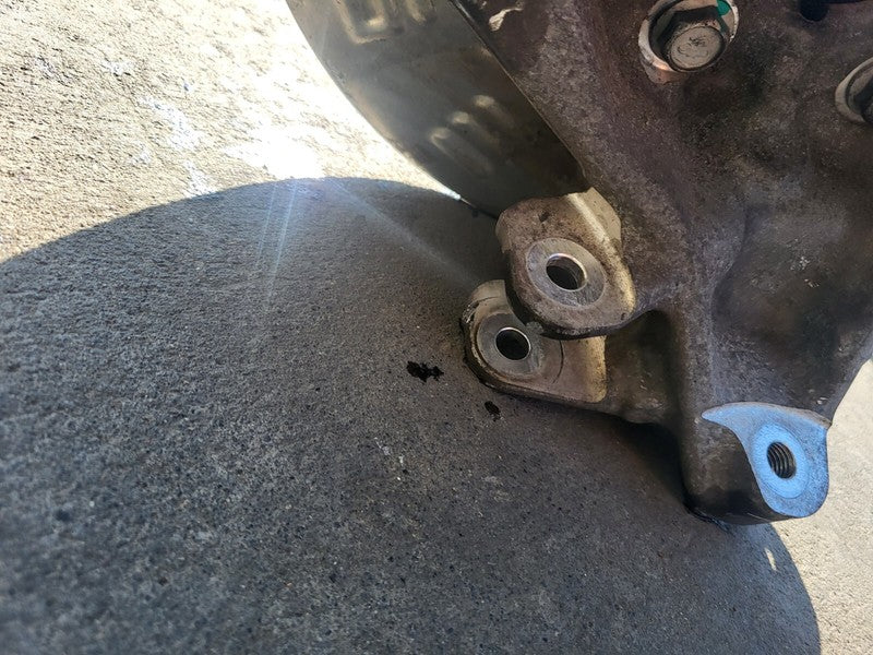 102741100D ⭕16-20 Model X Rear Left Spindle Knuckle w/ Wheel Hub & Dust Shield 1027411-00-D