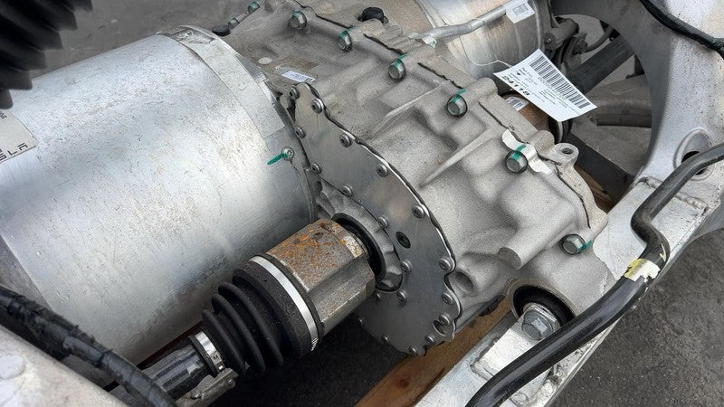1025598 00 I 2012-2020 Tesla Model S Rear Large Drive Motor w/ Subframe & Suspension SPORT