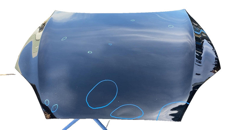 2012-2015 Tesla Model S MS Front Bonnet Hood Shell Panel Assembly Black - PBSB