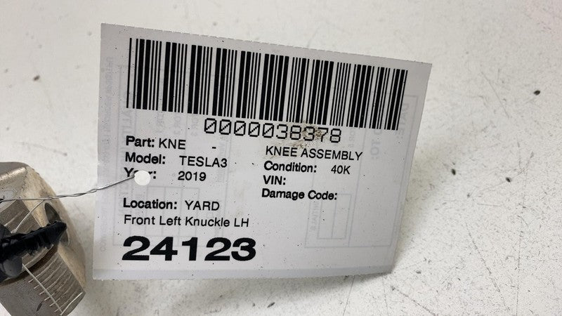 ⭕ 17-23 Model 3 Front Left Spindle Knuckle ABS Sensor & Shield RWD 104