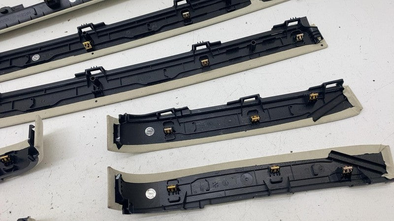 ⭕ 2016-2020 Tesla Model X Left & Right Falcon Door Trim & Mid Gaphider