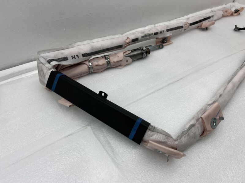 100526100D 2012-2020 Tesla Model S Driver Side Roof Curtain Safety Airbag Left LH Assembly