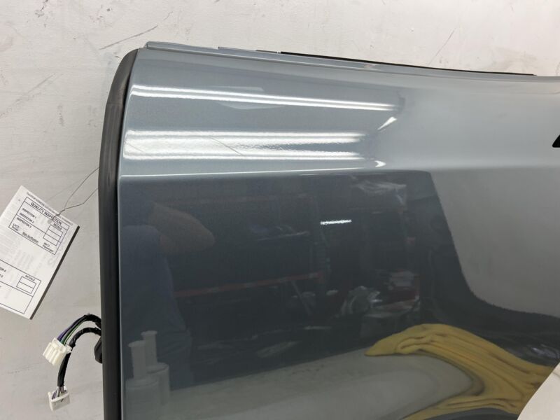 2012-2015 Tesla Model S Rear Driver Side Door Shell Panel Left Assy Gray - PMTG