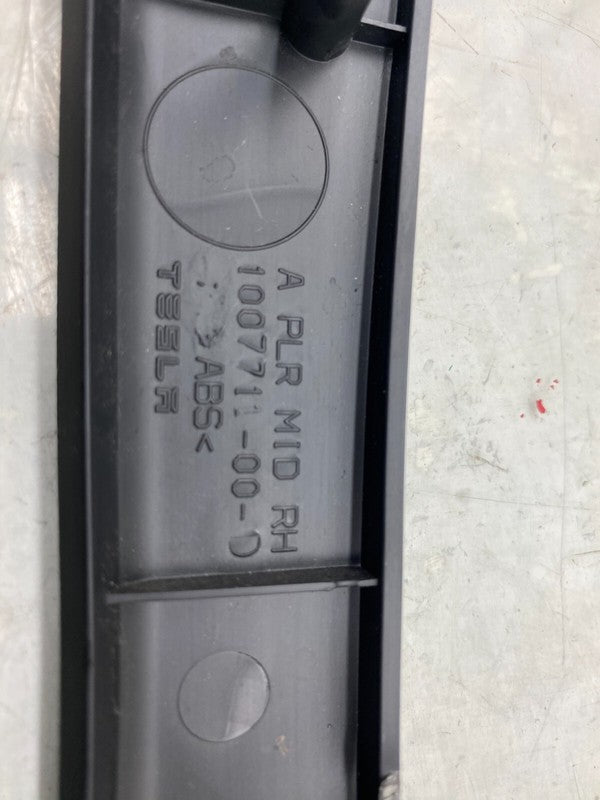 100771100D ⭕ 2012-2020 Tesla Model S Front Right Mid A-Pillar Trim Cover Panel 1007711-00-D