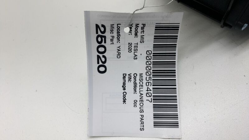 108127901G 2017-2023 Tesla Model 3 Front Right 1st Row Seat Belt & Retractor 1081279-01-G