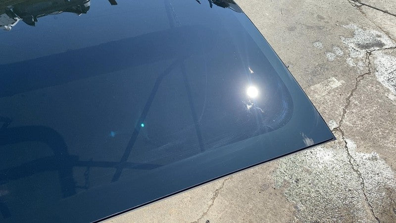 ⭕ 17-20 Model 3 M3 Rear Trunk Panoramic Backlite Glass Back Section 14