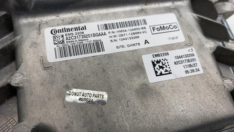 DS5112B684VC 2016 2017 2018 Ford C-Max Engine Control Computer Module Unit HM5A-12A650-BB