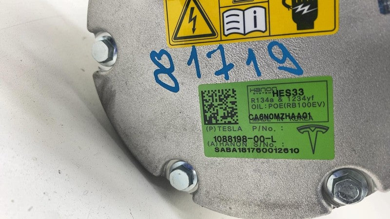 ⭕ 17-20 Tesla Model 3 Electric Air Conditioning A/C Compressor Pump 10