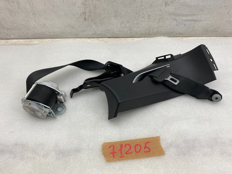 102313605D ⭕ 12-15 Model S Rear Right Seat Belt Retractor w/ Mid C-Pillar Trim 1023136-05-D