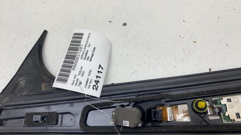175146200B 2021-2024 Tesla Model X MX Left B-Pillar Applique Trim Molding w/ Camera & Seal