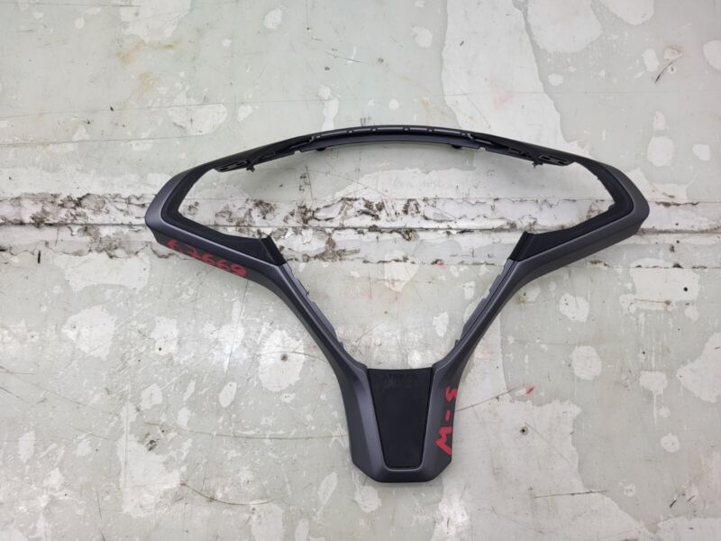 2507650 2016-2020 Tesla Model S MS Front Steering Wheel Surround Trim Mold Bezel Molding