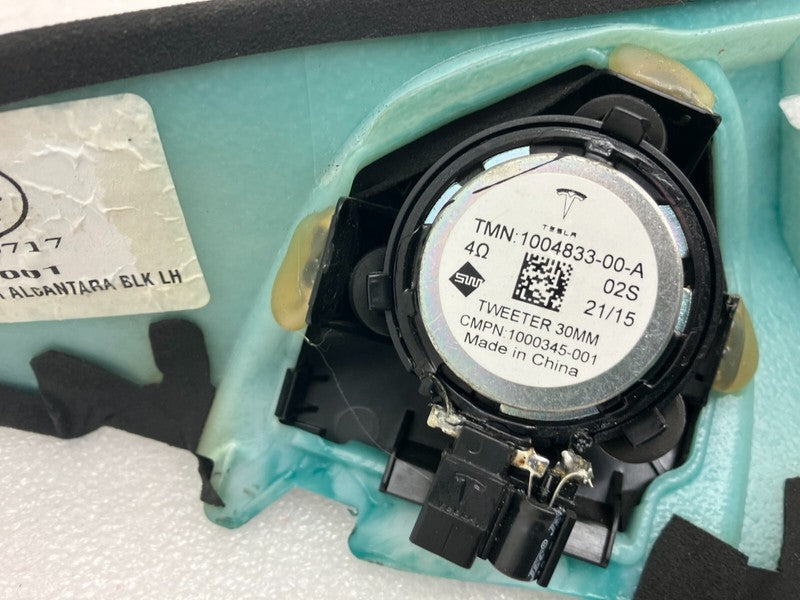 100483300A ⭕ 2012-2020 Model S Front Left A-Pillar Upper Trim Cover w/ Speaker 1002488-02-G