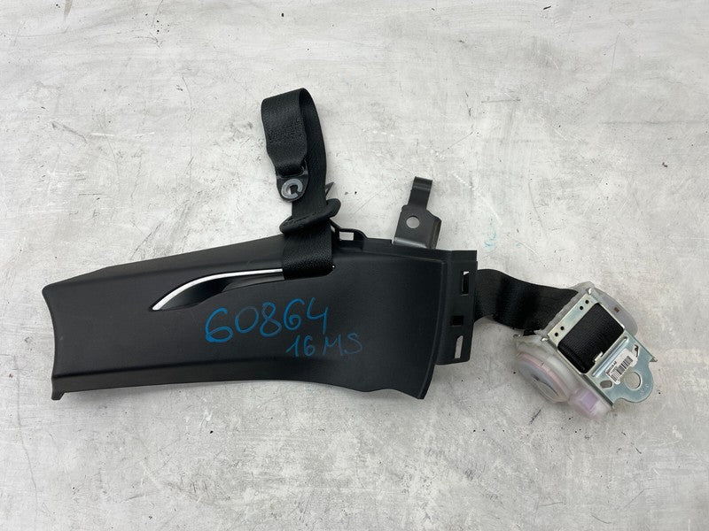 1024732-00-C ⭕ 12-15 Model S Rear Right C-Pillar Middle Trim Cover w/ Seat Belt 1024732-00-C