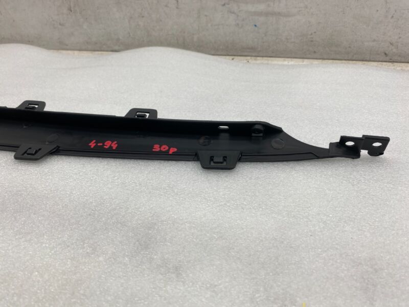 Deflector 2016-2020 Tesla Model X MX Front Bumper Fascia Lower Grille Upper Closing Panel