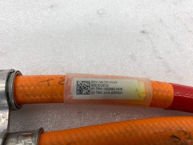 102256210B ⭕ 12-15 Model S Drive Inverter to High Voltage Junction Box Cable 1022562-10-B
