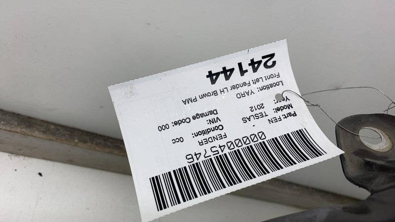 2012-2020 Tesla Model S Front Driver Side Fender Shell Panel Left LH Brown PMAB