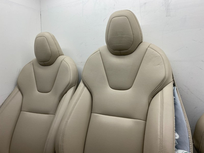 ⭕ 2020-2021 Tesla Model S Front & Rear Bucket Seat Set of 4