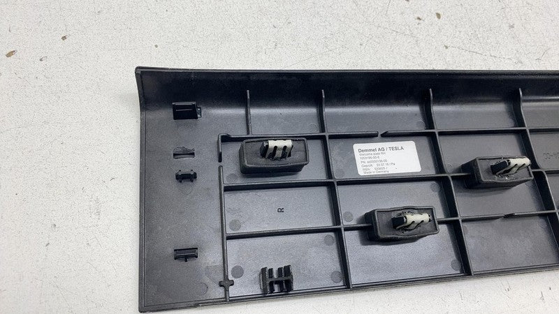 ⭕ 16-20 Tesla Model X Front Right Door Sill Step Welcome Plate Trim 10