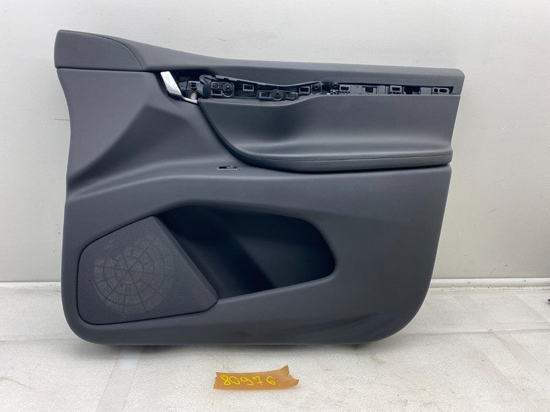 ⭕ 16-20 Tesla Model X Front Passenger Side Door Panel Trim Card Right Assembly