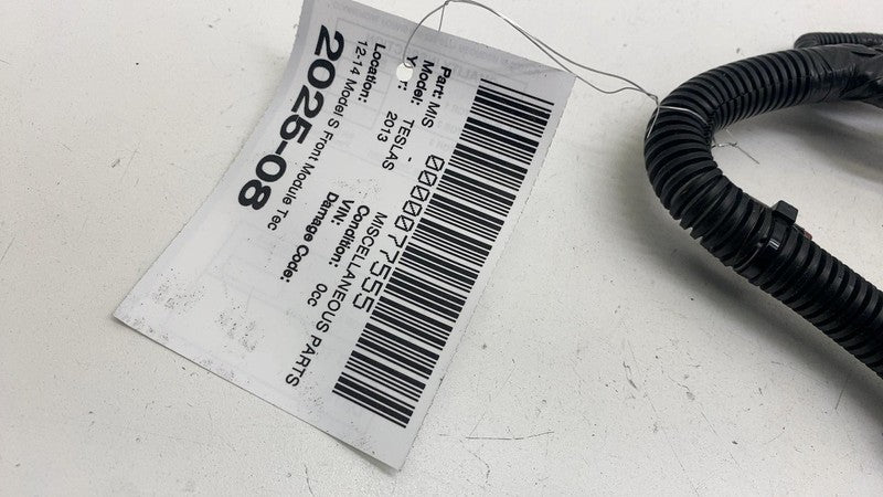 ⭕ 12-14 Model S Front Module Tech Package Wiring Harness Cable Wire 10