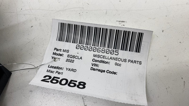 ⭕ 2022 Mercedes Benz EQS450+ Front Left Side Bumper Shock Absorber A29