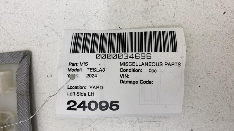 ⭕24-25 Model 3 Left & Right Side Upper Rail Trim Cover 1771856-10-F/17