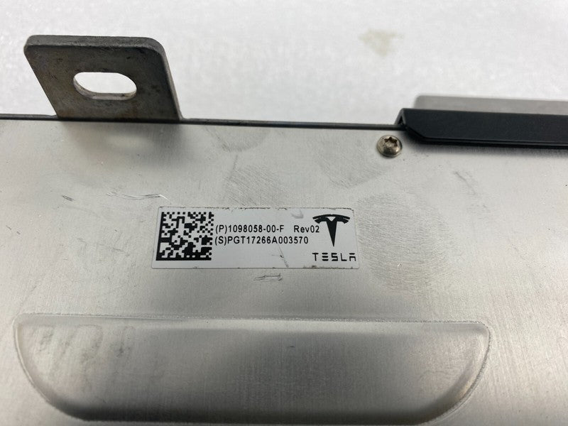 109805800F ⭕ 17-23 Model 3 Autopilot Media Control Module MCU / ADAS Computer 1098058-00-F
