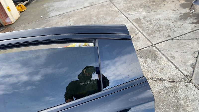 ⭕ 21-25 Tesla Model X Rear Driver Left Side Falcon Door Shell Panel Bl