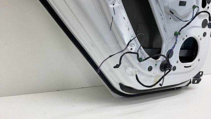 2012-2015 Tesla Model S MS Rear Driver Side Door Shell Panel Left LH White PPSW