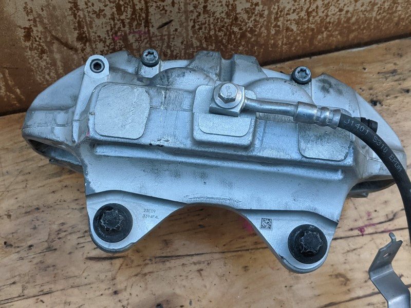 ⭕20-24 Model Y MY Front Driver Side Caliper w/ Brake Hose Line Left 22