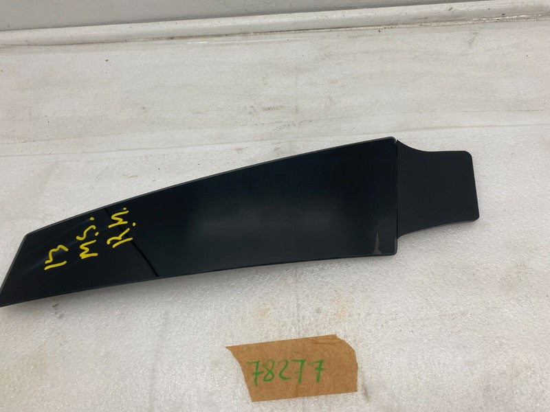 ⭕ 2012-2015 Tesla Model S MS Right B-Pillar Molding Applique Glass Trim Cover RH