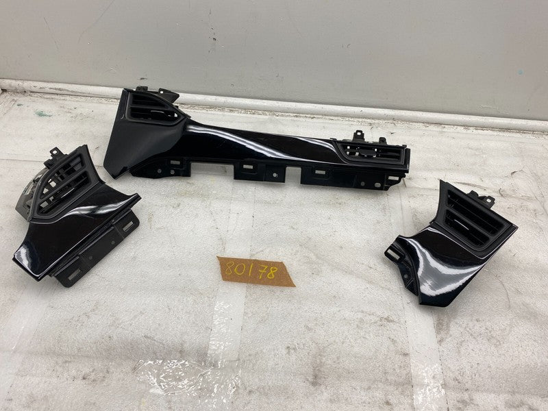 ⭕ 2012-2015 Tesla Model S SET of Dash A/C Air Vent Outlet Dashboard Trim Panel