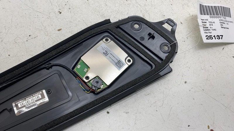 ⭕17-23 Model 3 Right B-Pillar Applique Glass Trim Molding w/ Camera 11