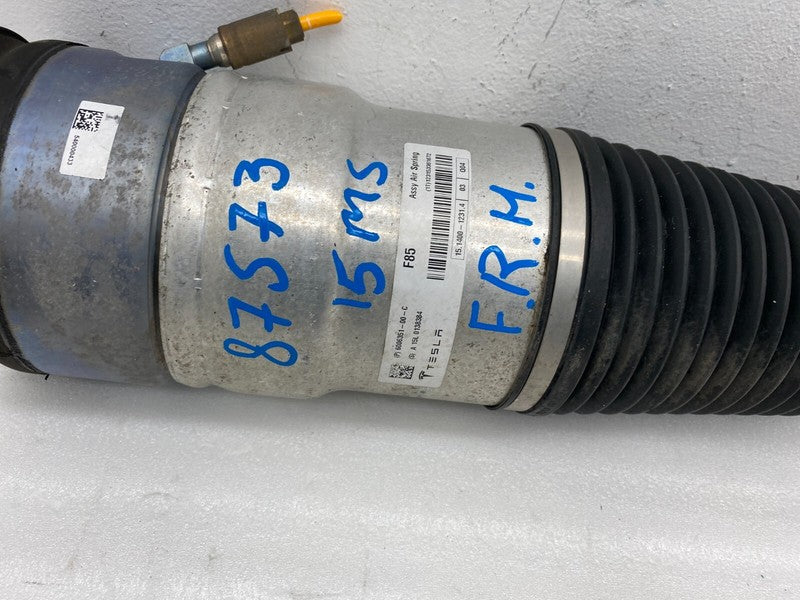 6006351 00 C ⭕ 12-15 Tesla Model S Front Right Air Spring Module Shock Absorber 6006351-00-C