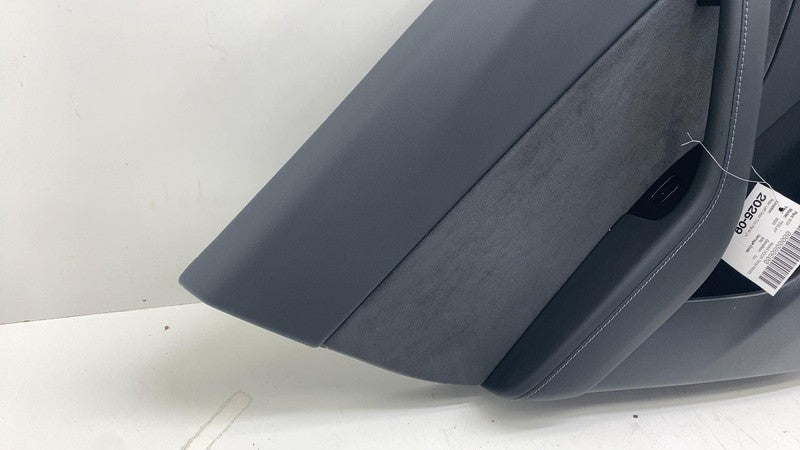 1497296-91-B ⭕ 20-24 Model Y MY Rear Driver Side Door Panel Trim Card Black Left 1497296-91-B