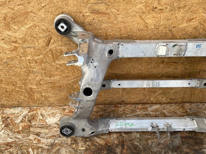 104880200A ⭕ 2016-2020 Tesla Model X Rear Subframe Cradle Crossmember Carrier 1048802-00-A