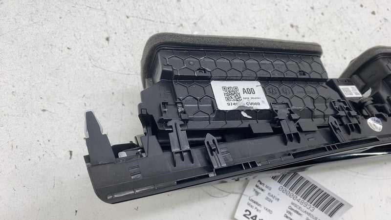 97401CV000 2022-2024 Kia EV6 Dash Dashboard Center & Right Side A/C Air Vent Grille Panel