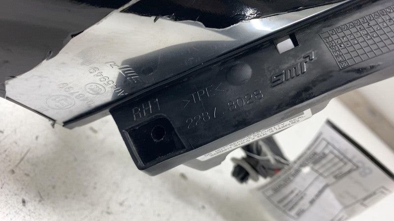 2287.6004.AE ⭕ 2017-2020 Tesla Model 3 Front Right Exterior Rear View Door Mirror Black PBSB