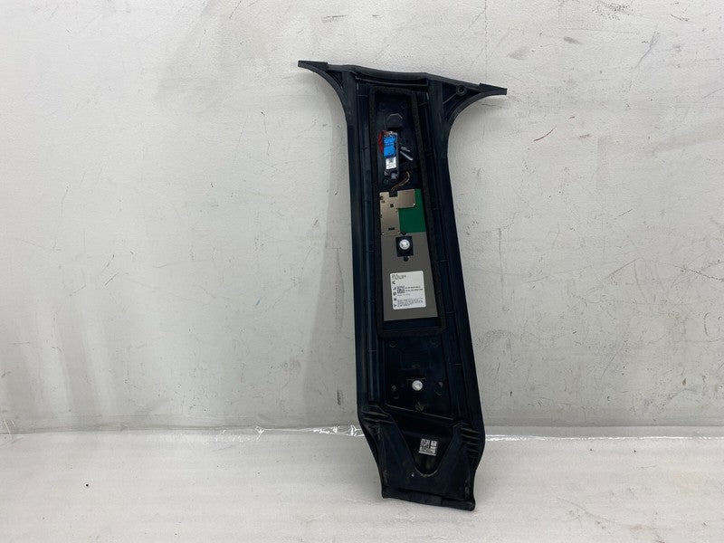 151625500D ⭕ 20-23 Model Y Left Exterior B-Pillar Applique Glass Trim LH AP3 1506885-00-D