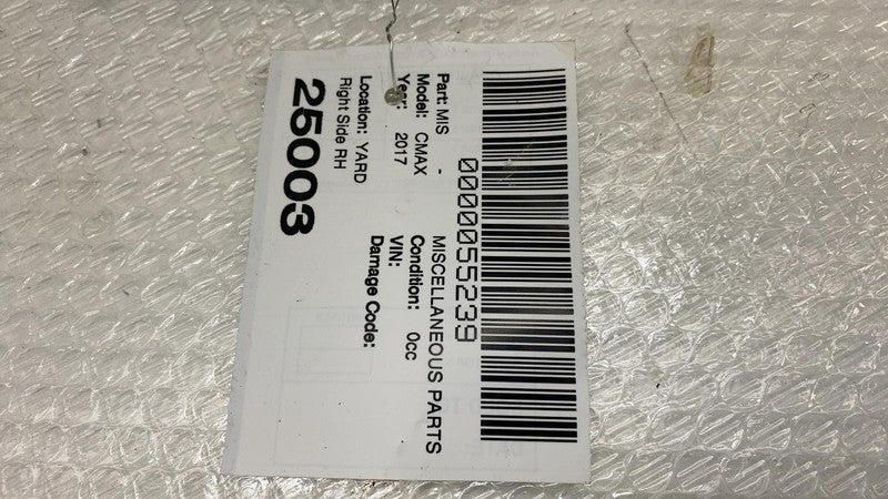 2013-2018 Ford C-Max Rear Passenger Side Caliper w/ Brake Hose Line Right RH FWD